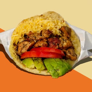 Chicken Arepa